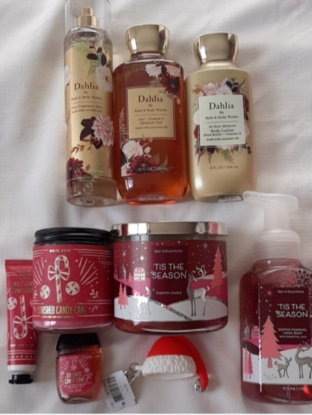 13 Items Bath And Bodyworks Grab Bundle Of candles, body washes, lotions